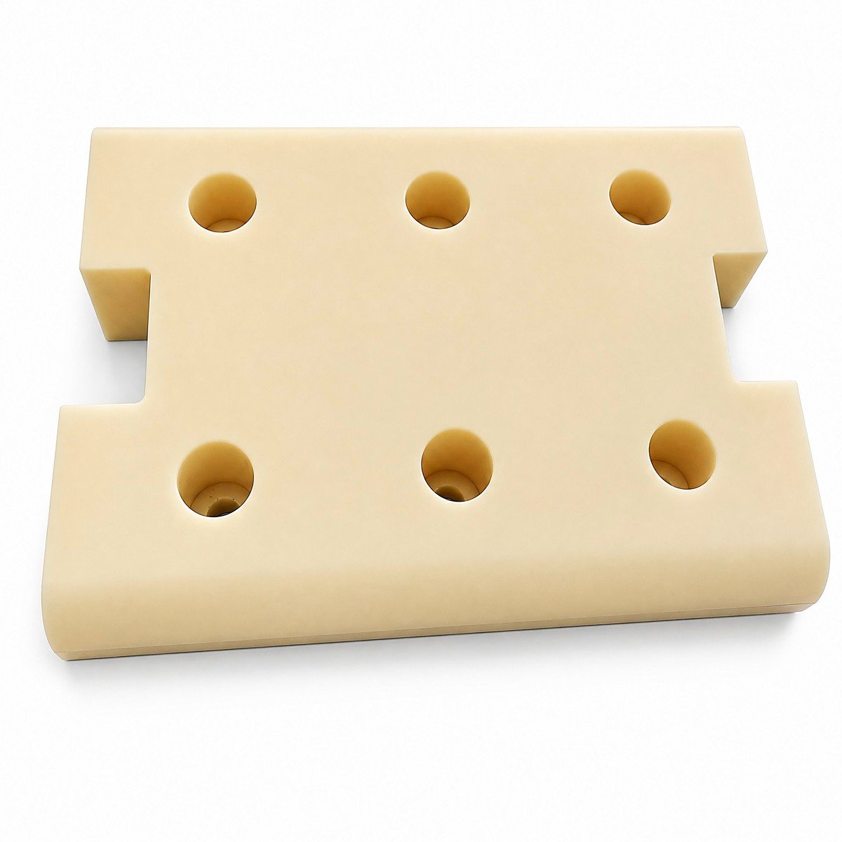 Curved MC nylon liner plate
