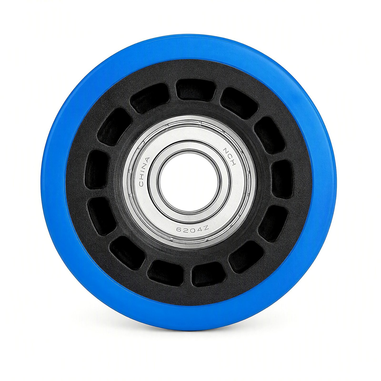 Bearing coated wheels