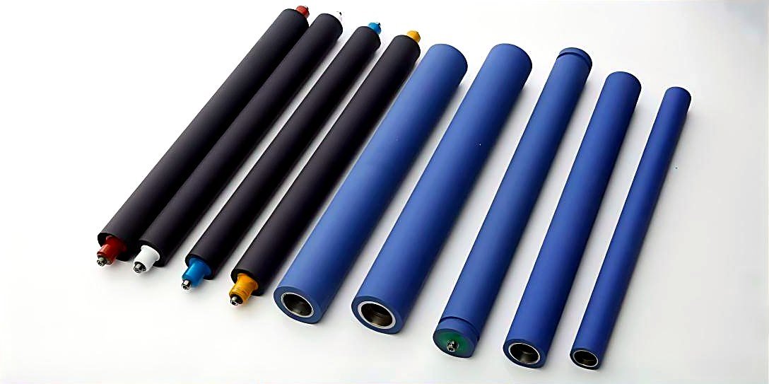 Offset printing rollers manufactured by SENC