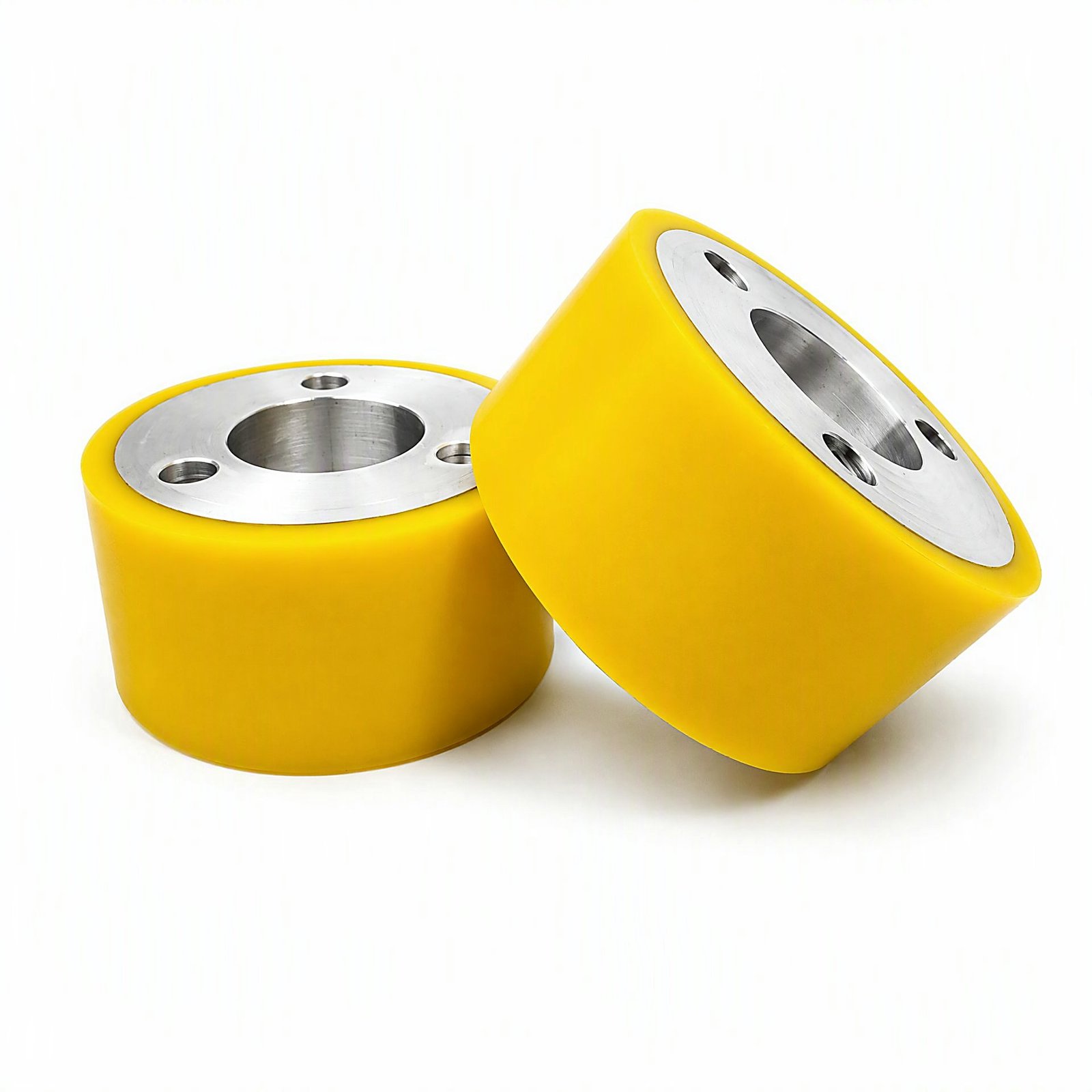 Aluminium core PU wheels