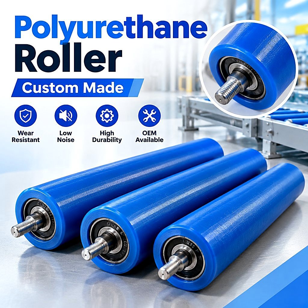 Custom made PU rollers thumbnail