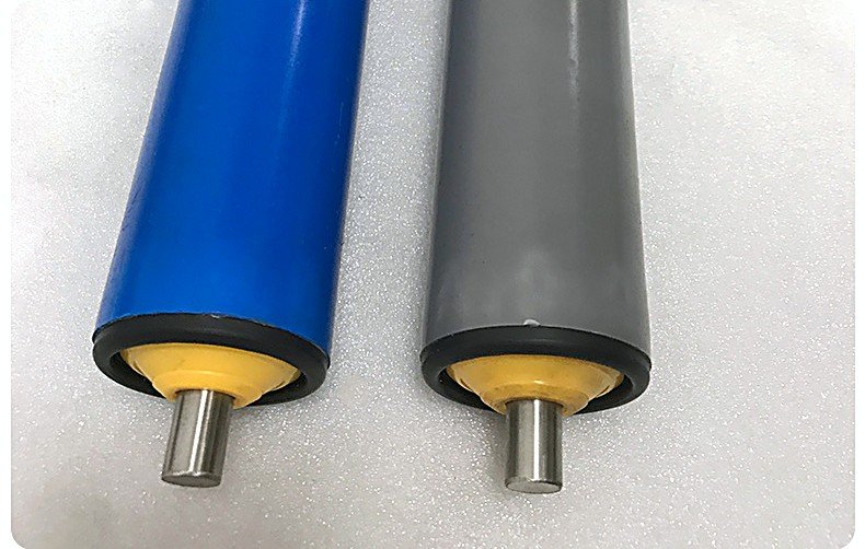 PVC roller polymer cap closeup thumbnail